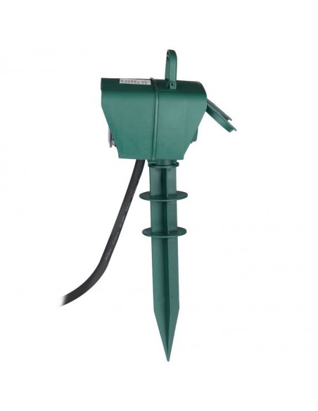 8811-Multipresa da Giardino a Paletto con Cavo m e x Prese Schuko A con Copertura-5