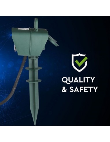 Multipresa da Giardino a Paletto con...