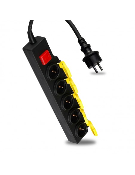 8813-Multipresa da Giardino con Cavo m e x Prese Schuko A con Copertura-1