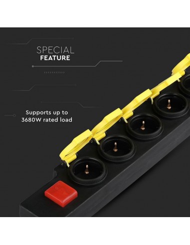 8813-Multipresa da Giardino con Cavo m e x Prese Schuko A con Copertura-4