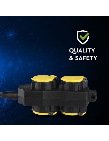 8814-Multipresa da Giardino con Cavo m e x Prese Schuko A con Copertura-5