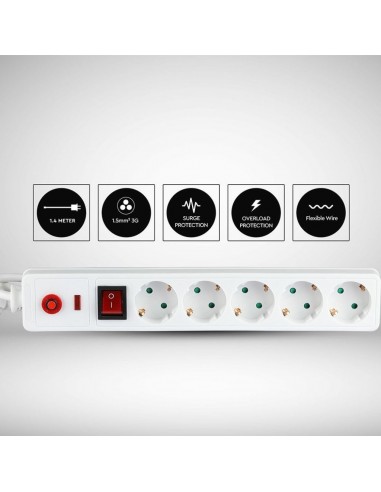 8818-Multipresa con Cavo -4