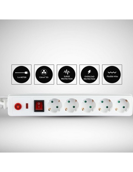 8818-Multipresa con Cavo -4