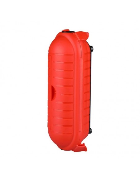 8819-Cassetta di Sicurezza per Prese di Estensione Colore Nero e Rosso IP-5