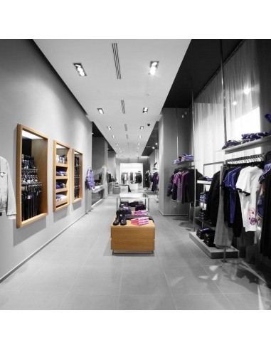 8878-Portafaretto LED Triplo da Incasso rettangolare xGU e GU MR Orientabili Colore Bianco e Nero-4