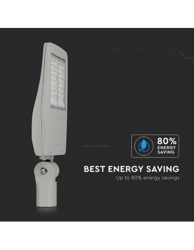 888-Armatura Stradale LED Chip Samsung Classe II  LM/W Colore Grigio  Dimmerabile-6