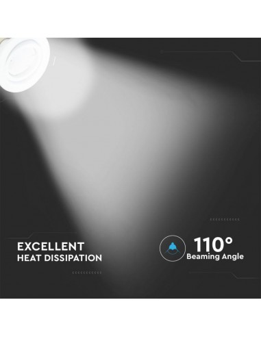 Portafaretto LED da Incasso Rotondo...