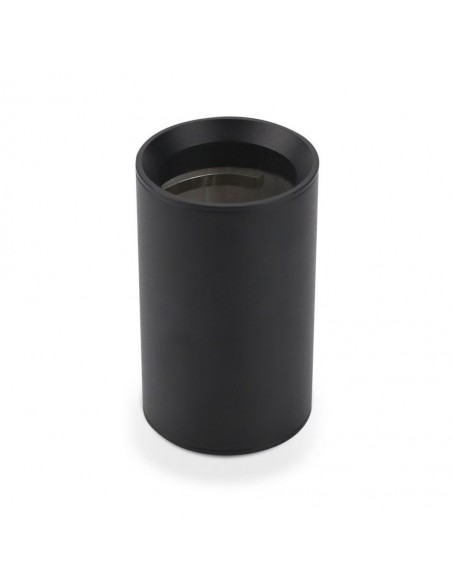 8949-Portafaretto LED Montaggio a Plafone Rotondo GU Corpo Nero Hmm-1