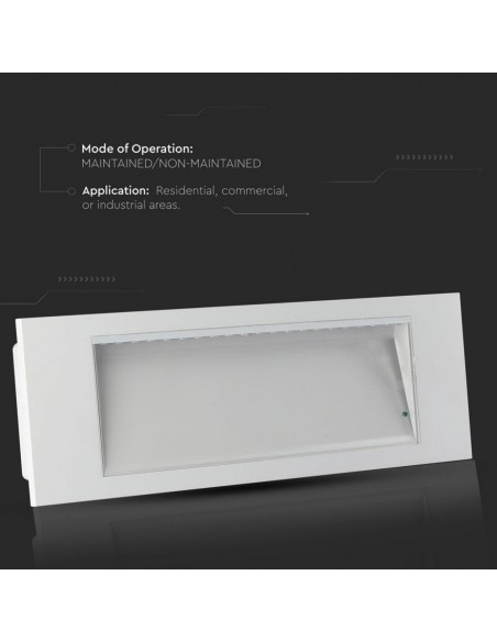 899-Lampada LED Chip Samsung di Emergenza -6