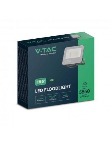 9255-Faro LED  LM/W Colore Nero  -2