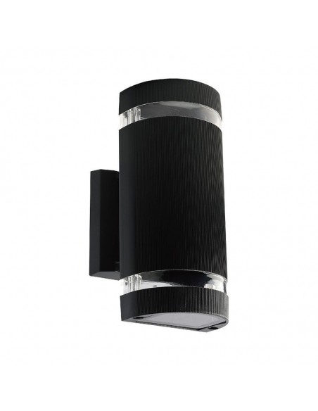 93573-Lampada LED da Muro Con Portalampada xE Doppio Fascio Luminoso Rotonda IP-1