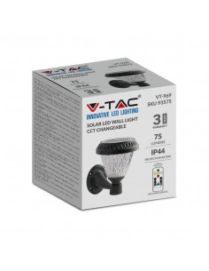 93575-Lampada LED Solare da muro -1 2