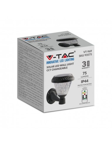 93575-Lampada LED Solare da muro -2
