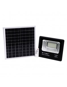 94010-Faro LED con Telecomando e Pannello Solare -1