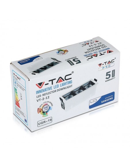 973-Faretto LED Chip Samsung da Incasso  x UGR   CRI-2