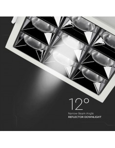 982-Faretto LED Chip Samsung da Incasso  x UGR   CRI-1 2