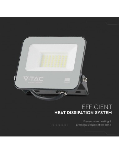 9891-Faro LED  LM/W Colore Nero  -7