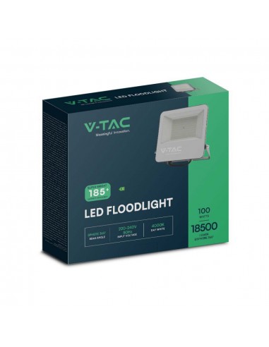 9894-Faro LED  LM/W Colore Nero  -2