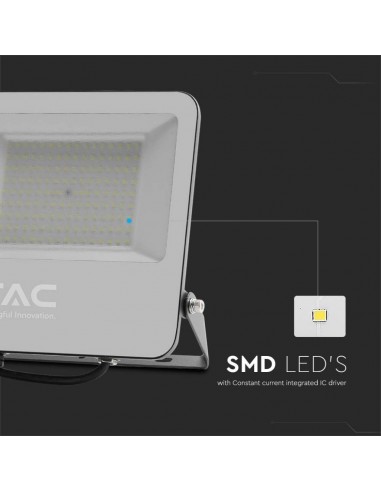 9894-Faro LED  LM/W Colore Nero  -6