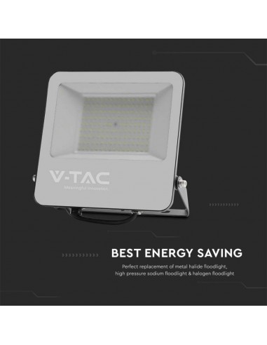 Faro LED 100W 185LM/W Nero 4000K IP65