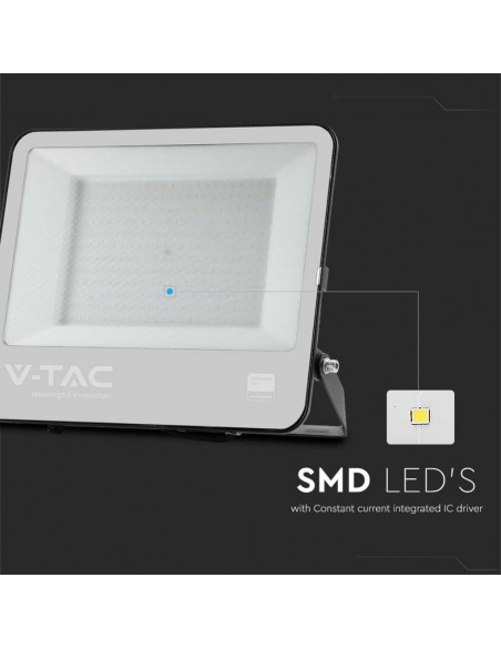 9896-Faro LED  LM/W Colore Nero  -7