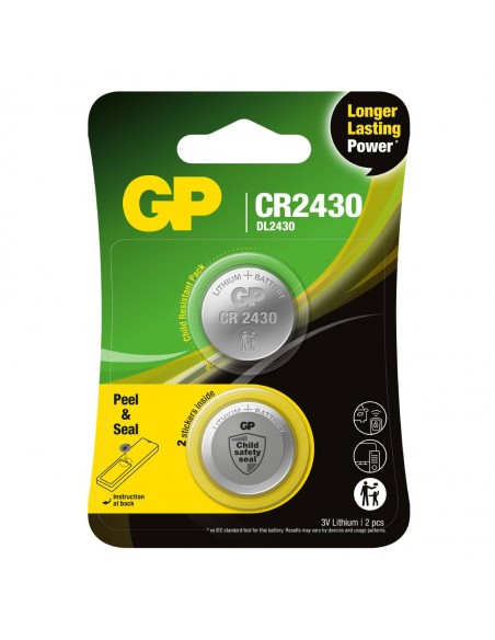 GP103382-GP Battery Batteria al Litio a Bottone V CR Blister  Pezzi-1