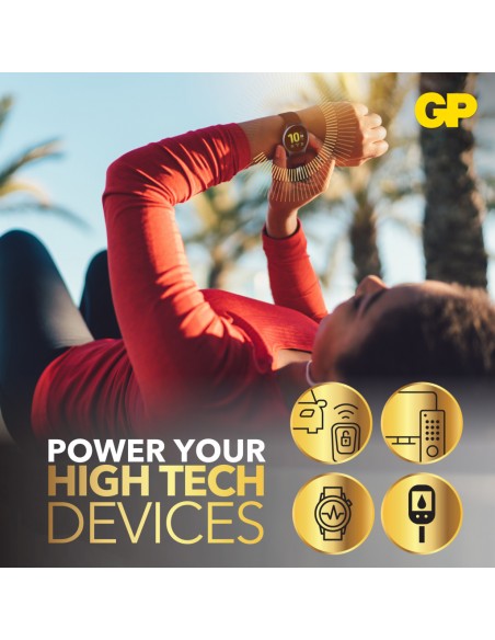 GP103382-GP Battery Batteria al Litio a Bottone V CR Blister  Pezzi-2