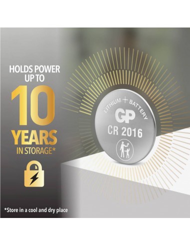 GP103382-GP Battery Batteria al Litio a Bottone V CR Blister  Pezzi-6