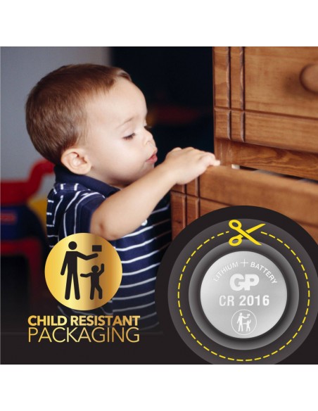 GP103383-GP Battery Batteria al Litio a Bottone V CR Blister  Pezzi-3