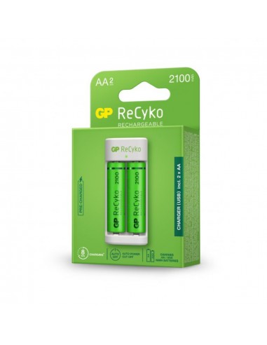 GP202249-GP Battery Caricabatterie USB Recyko E con  Batterie Ricaricabili -2