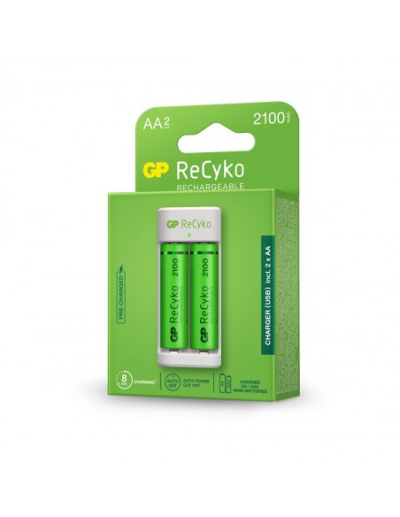 GP202249-GP Battery Caricabatterie USB Recyko E con  Batterie Ricaricabili -2