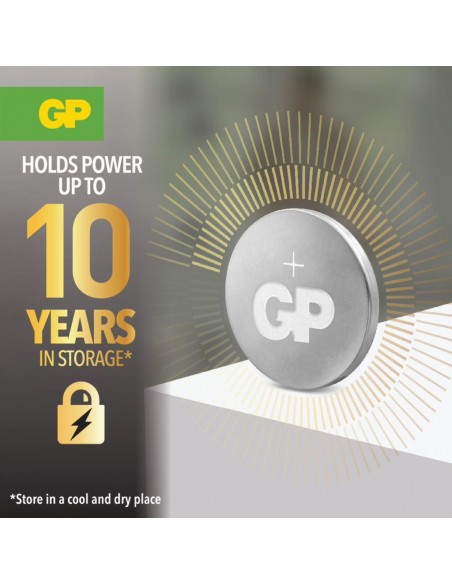 GP2181-GP Battery Batteria al Litio a Bottone V CR Blister  Pezzo-2