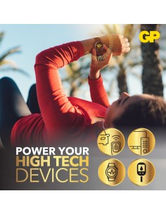 GP2184-GP Battery Batteria al Litio a Bottone V CR Blister  Pezzo-1 2