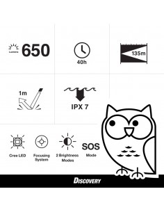 GP450053-GP Battery Torcia LED CR Penna LM con  Batteria Mini Stilo AAA-1 2