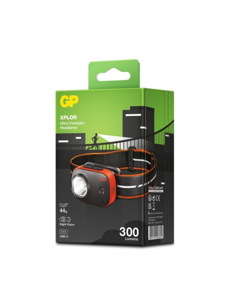 GP455027-GP Battery Torcia LED Frontale PHR LM Ricaricabile USB-C-1