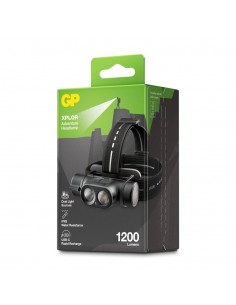 GP455036-GP Battery Torcia LED Frontale PHR LM Ricaricabile USB-C con  Batterie Mini Stilo AAA-1 2