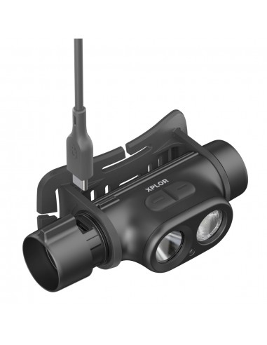 GP455036-GP Battery Torcia LED Frontale PHR LM Ricaricabile USB-C con  Batterie Mini Stilo AAA-7