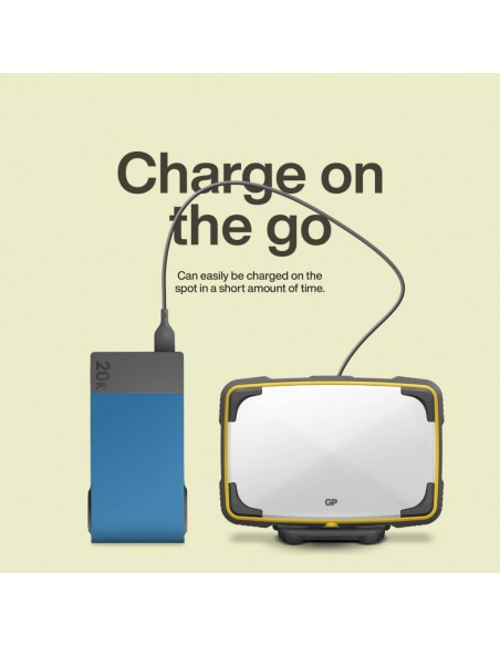 GP455037-GP Battery Lampada da Lavoro Discovery Ricaricabile lm -7