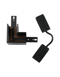 7972-Connettore ad Angolo per Binari Magnetici Colore Nero-1