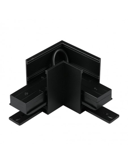 7972-Connettore ad Angolo per Binari Magnetici Colore Nero-2