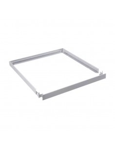 6627-Supporto per Montaggio a Plafone Pannelli LED xmm Universale Colore Bianco-1