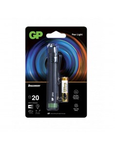 GP450050-GP Battery Torcia LED CP Penna LM con  Batteria Mini Stilo AAA-1