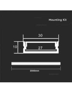 23176-filo Lineare per Strip LED fino a mm-1 2