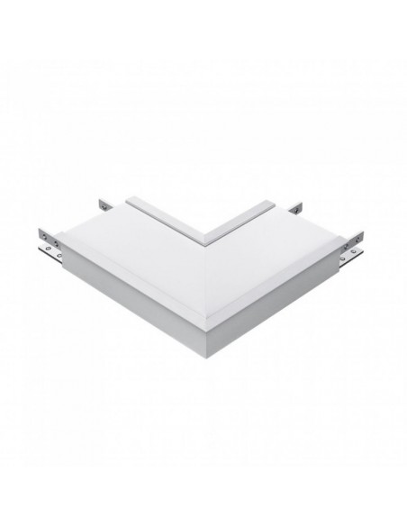 386-Connettore LED Chip Samsung a Incasso Lineare a L  Colore Argento -1