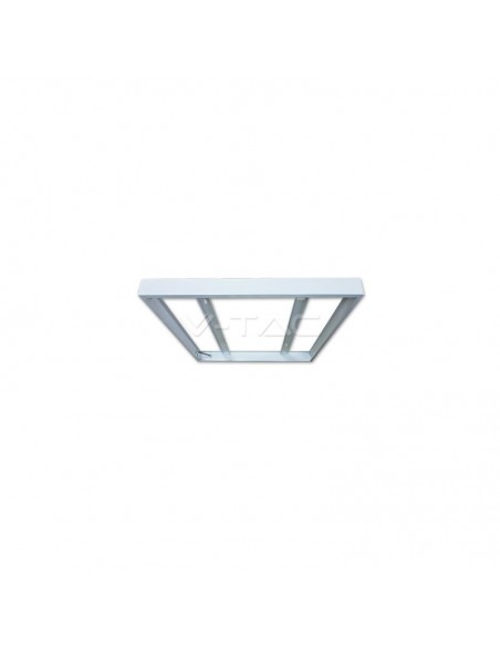 9999-Supporto per Montaggio a Plafone Pannelli LED xcm Colore Bianco-2