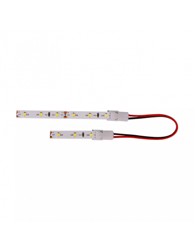 2657-Connettore Per Strip LED Larghezza mm Innesto Rapido con Clip  Pin-2