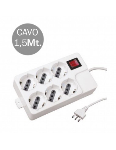 8749-Multipresa Quadra con Cavo -2