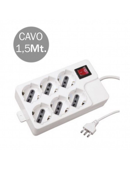 8749-Multipresa Quadra con Cavo -2