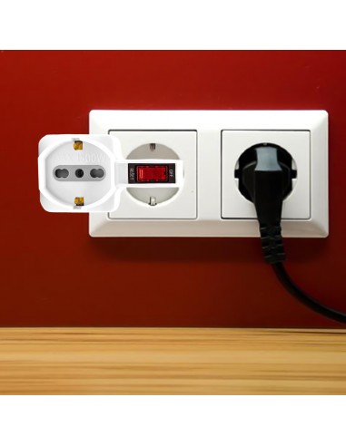 8743-Adattatore Multipresa con x Prese Bipasso /A-2