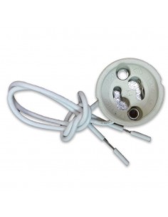 3423-Portalampada GU in Ceramica con Cavo in Silicone pz singolo-1